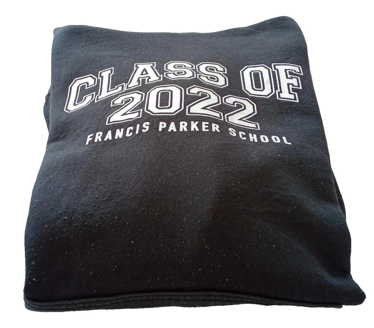Port & Company Black USA Jr School Hoodie Men's UK Size L Black Jersey Hooded Pockets Class Of 2022