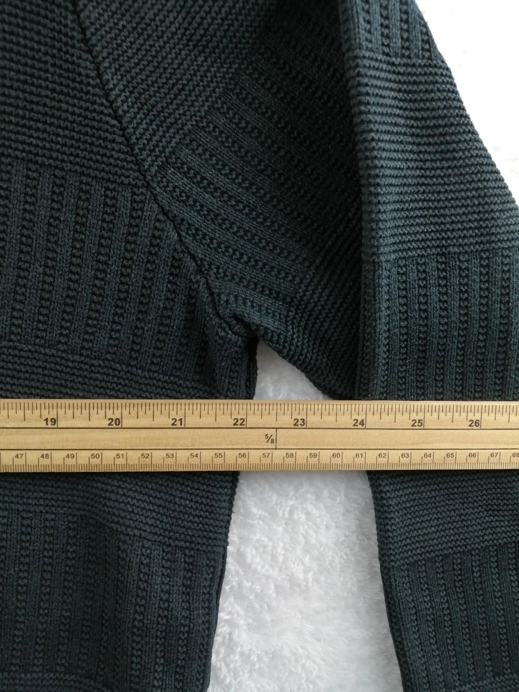 Chaps Black Ralph Lauren Chaps 1/4 Zip Ribbed Black Jumper Men's Size XL 100% Cotton