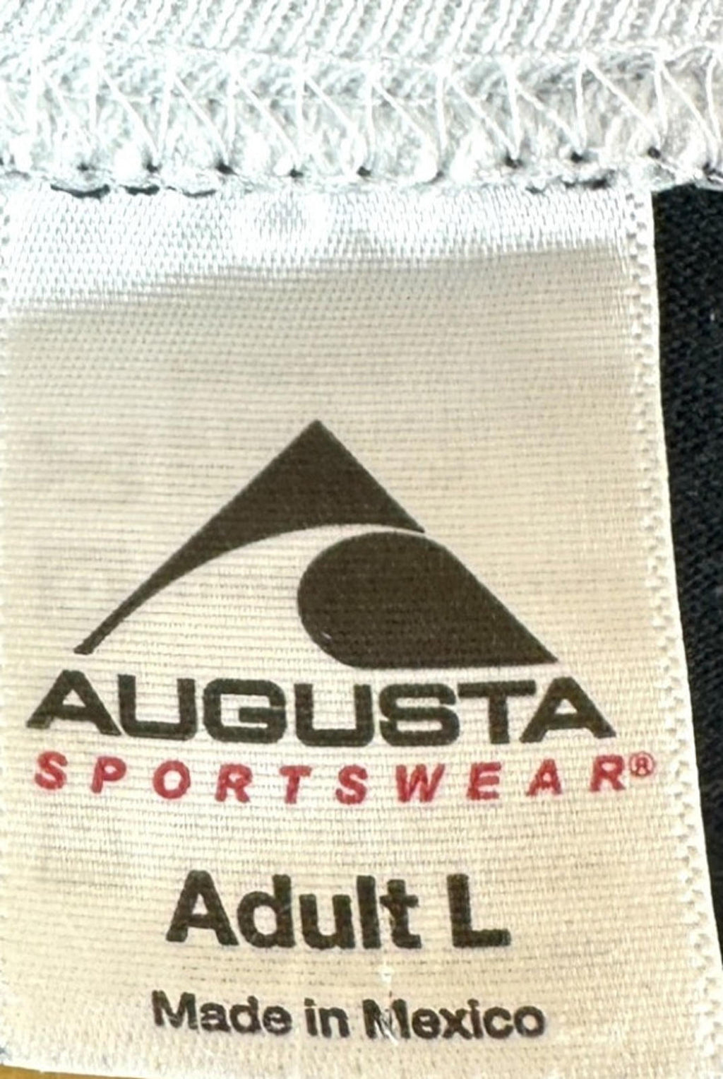 Augusta Sportswear Navy Crandon T-Shirt Men's UK Size L Blue Create Your Legacy V-Neck Short Sleeve