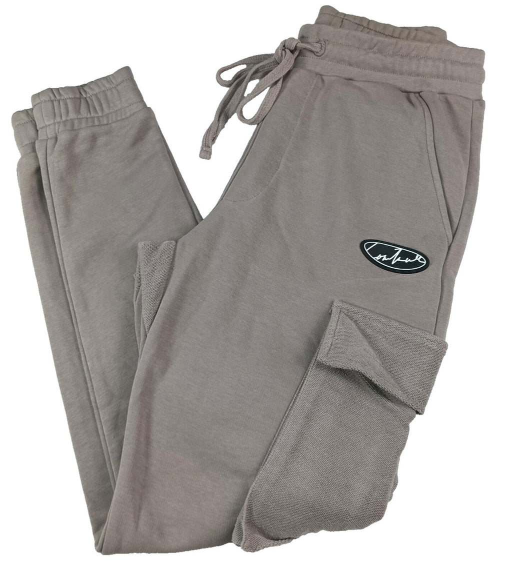 The Couture Club Cargo Joggers Men's UK Size S Khaki Green Jersey Jog Pants