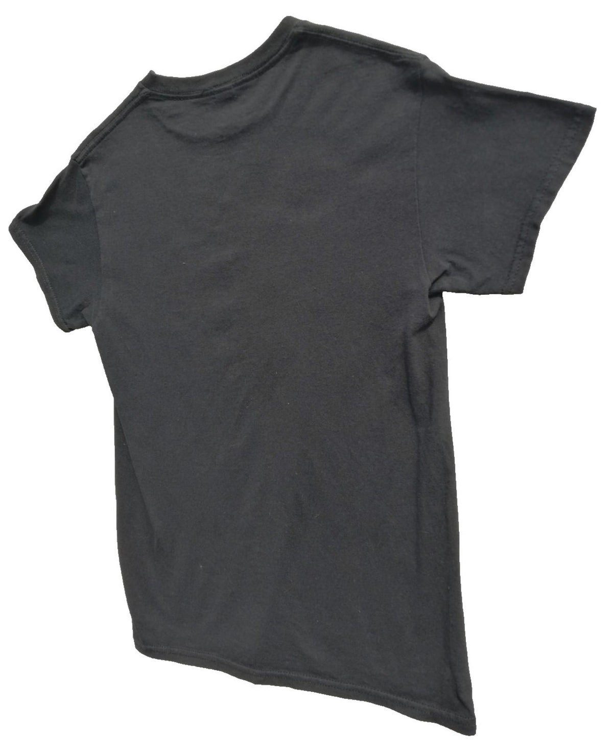 Gildan Black College Education Graphic Print T-Shirt Men's Size S Black Crew Neck 100% Cotton