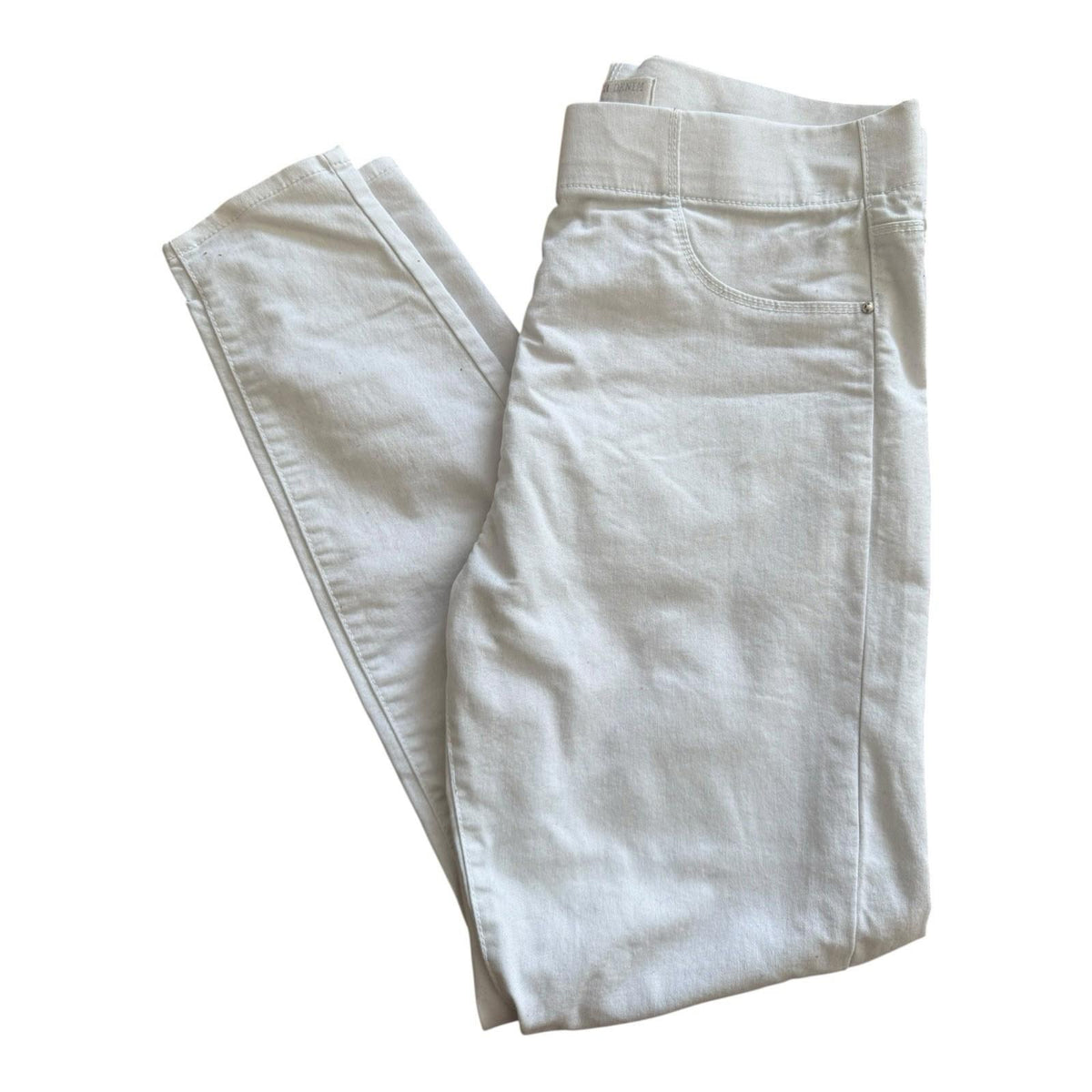 Papaya White Jeggings Skinny Leg Stretch High Waist Women’s UK Size 12