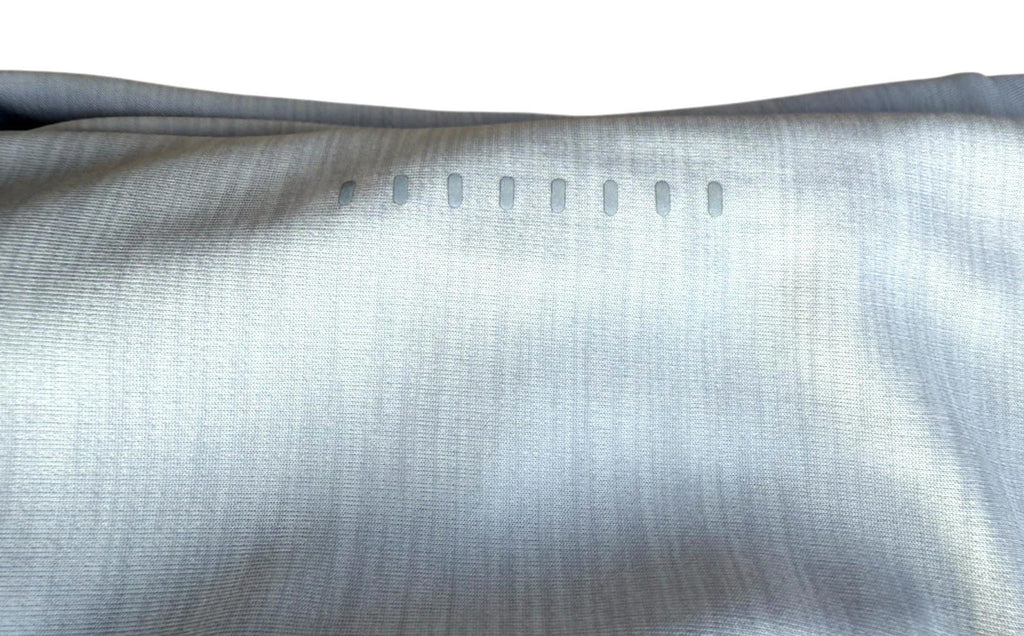 Nike Gray Nike Running Top Womens XS Grey 1/4 Zip Dri-Fit Pullover Activewear Thumbholes