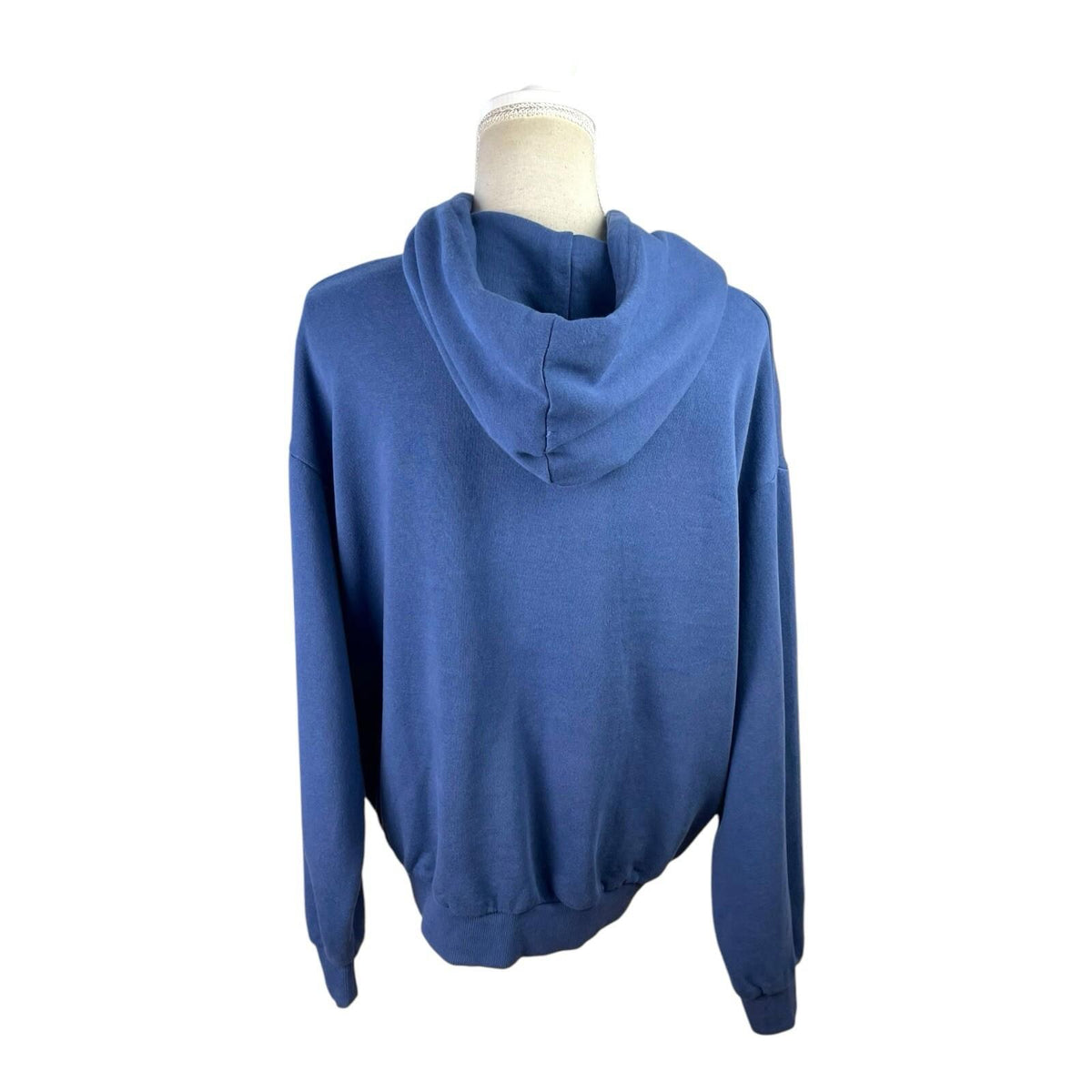 Pull&Bear Pacific Republic Navy Blue Boston Hoodie Oversized Women's UK Size XS