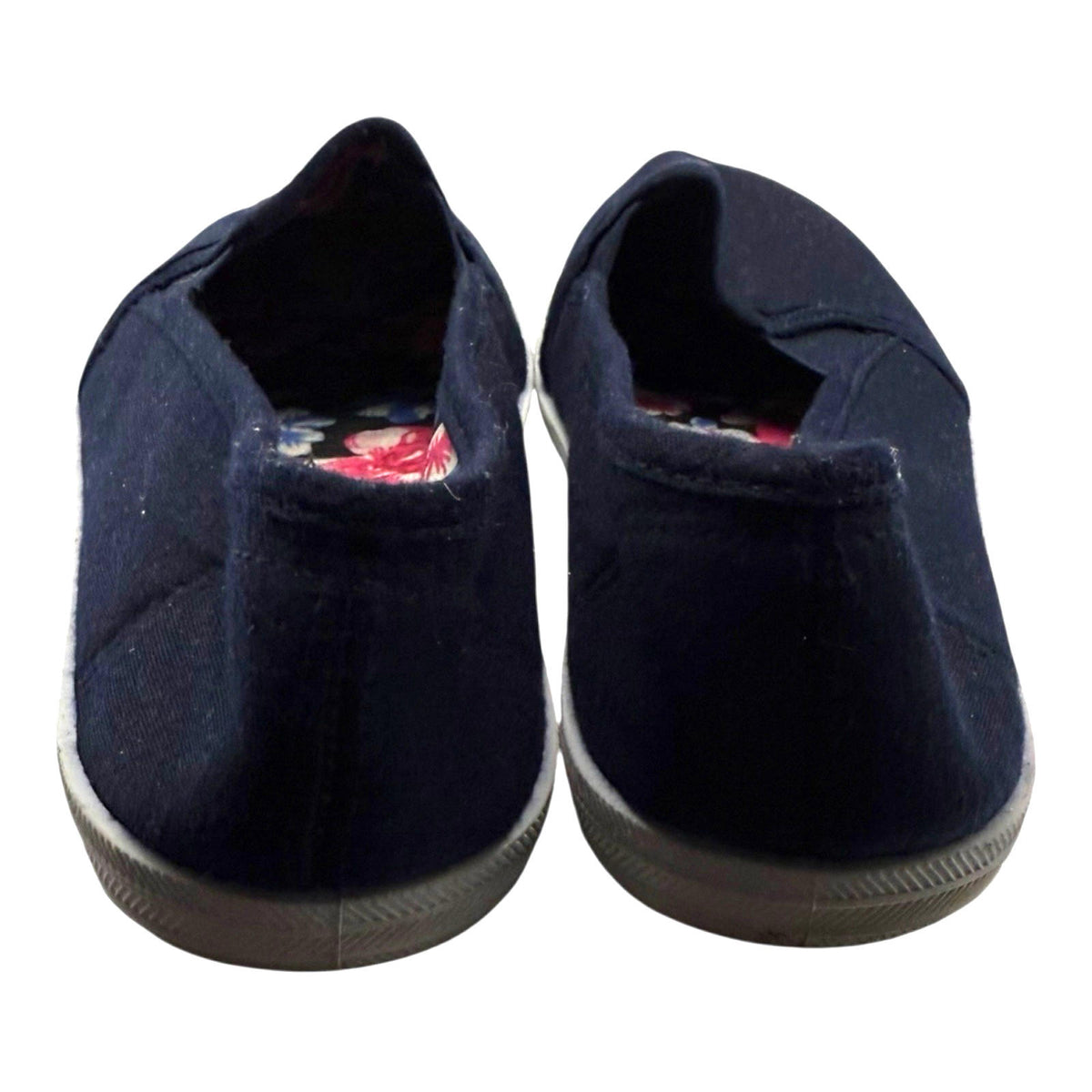 Platino Navy Blue Flat Slip On Shoes Memory Foam Sole Women's UK Size 5