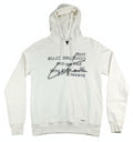 The Couture Club Hoodie Men's UK Size S White Jersey Pockets Logo Embroidered
