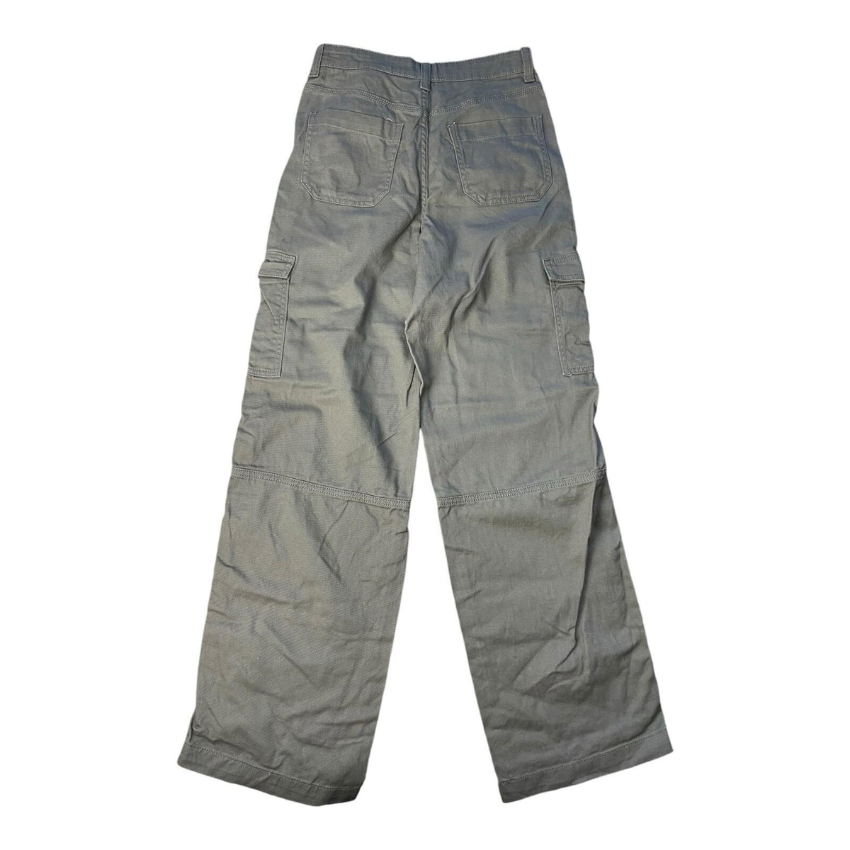 Divided Khaki Green Denim Cargo Jeans Women's UK Size 6