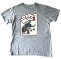 Star Wars Gray Star Wars T-Shirt Darth Vader Grey Graphic Print Men's UK Size Medium M