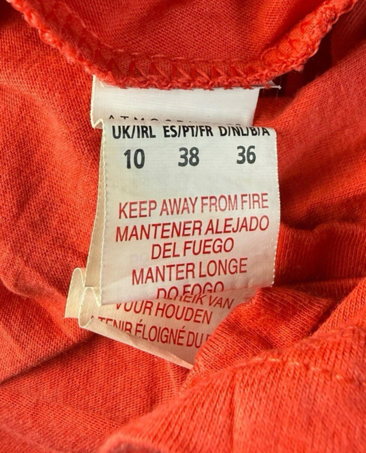 Atmosphere Orange Broderie Anglaise Mini Dress