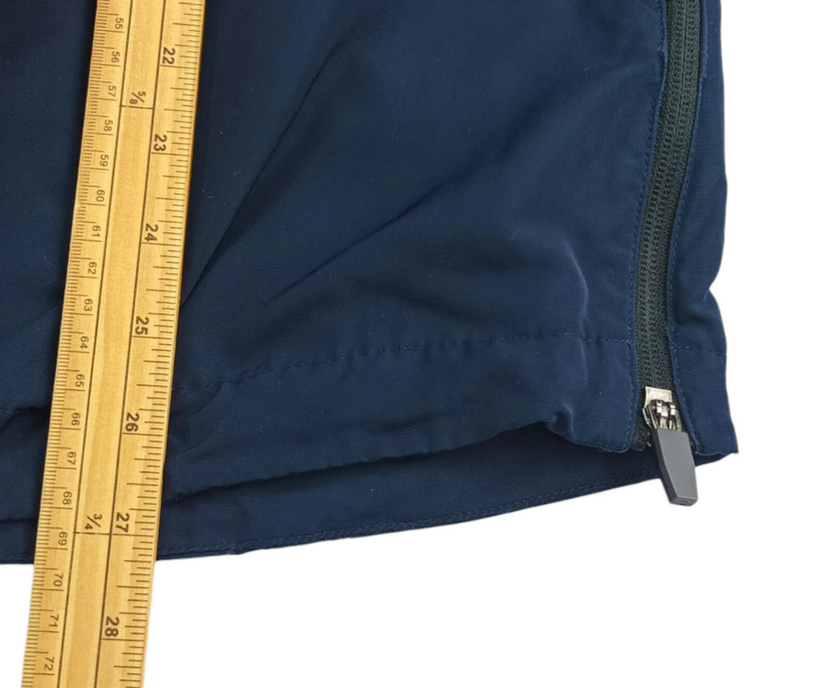Superdry Cagoule Men's UK Size S Blue Overhead Floral Design 1/4 Zip Pocket