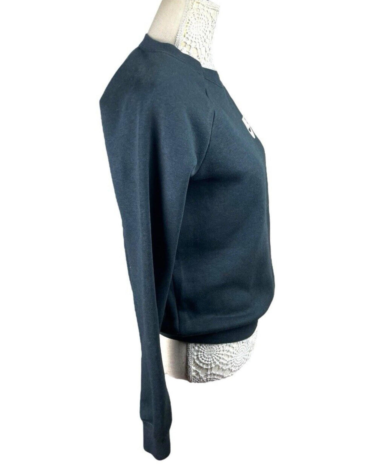 Nike Black Crew Neck Jersey Jumper Sweater Women's UK Size XS