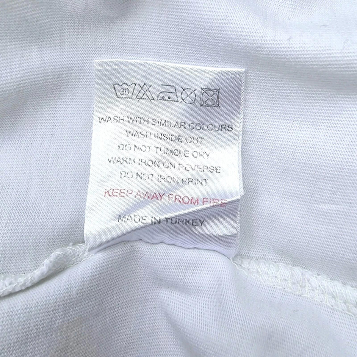 The Couture Club T Shirt White Graphic Print Men's UK Size Small