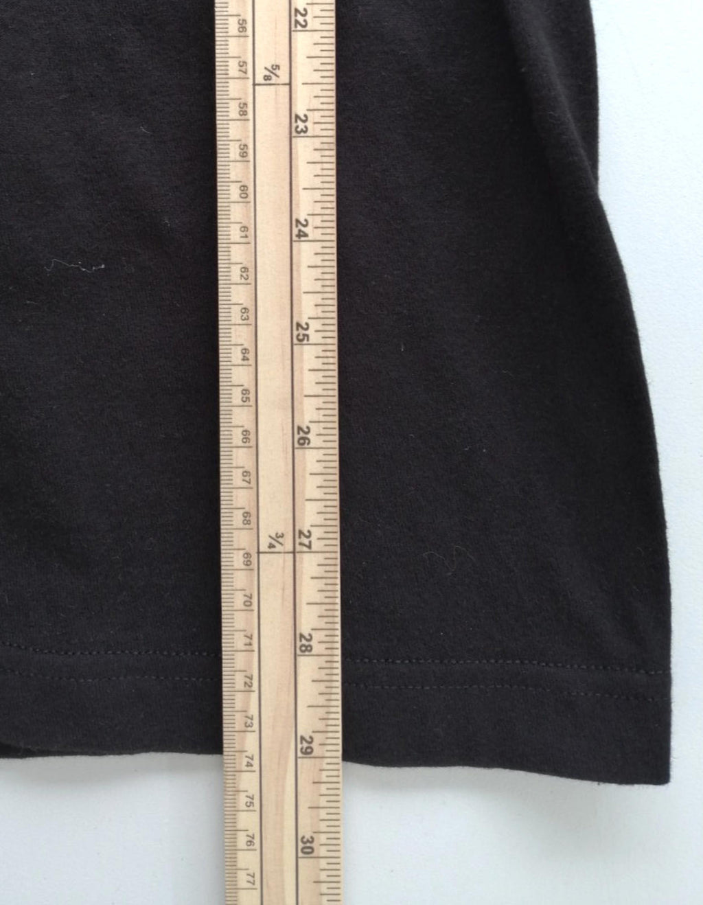 Tultex Black Funny Cute Animal Graphic Print T-Shirt Men's Size L Black Crew Neck 100% Cotton