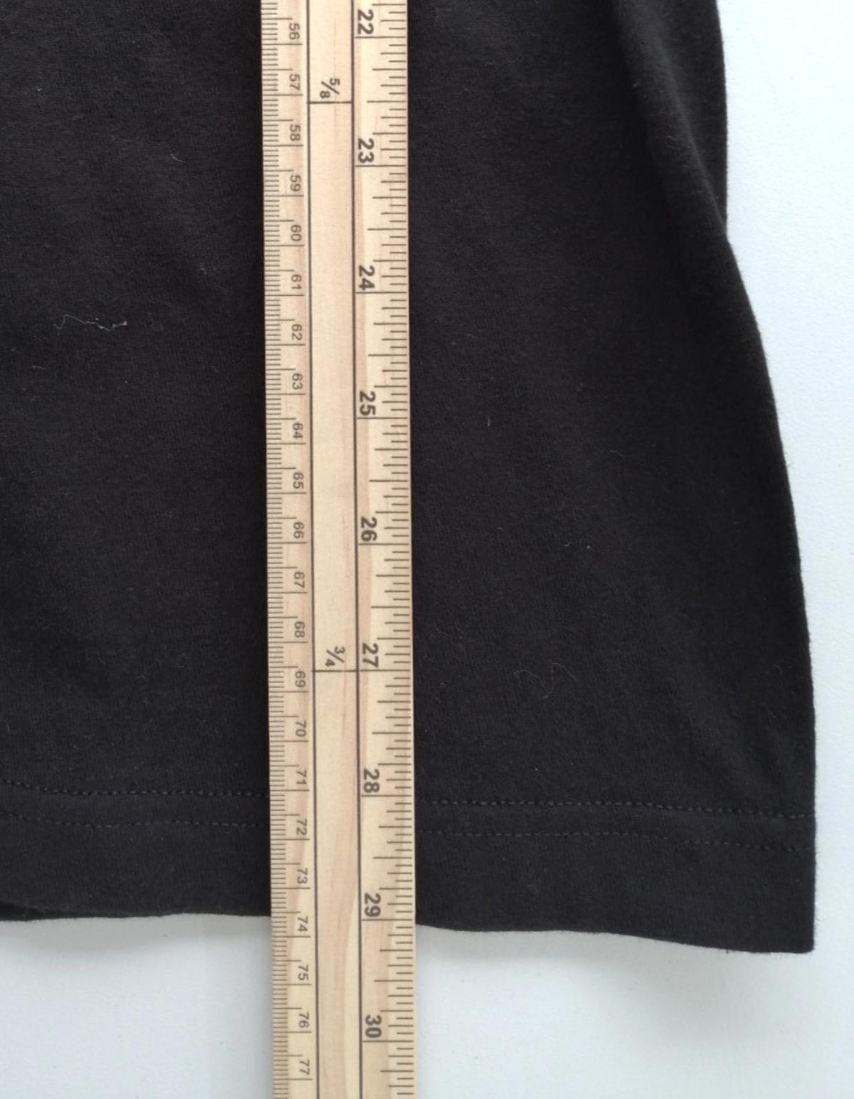 Tultex Black Funny Cute Animal Graphic Print T-Shirt Men's Size L Black Crew Neck 100% Cotton