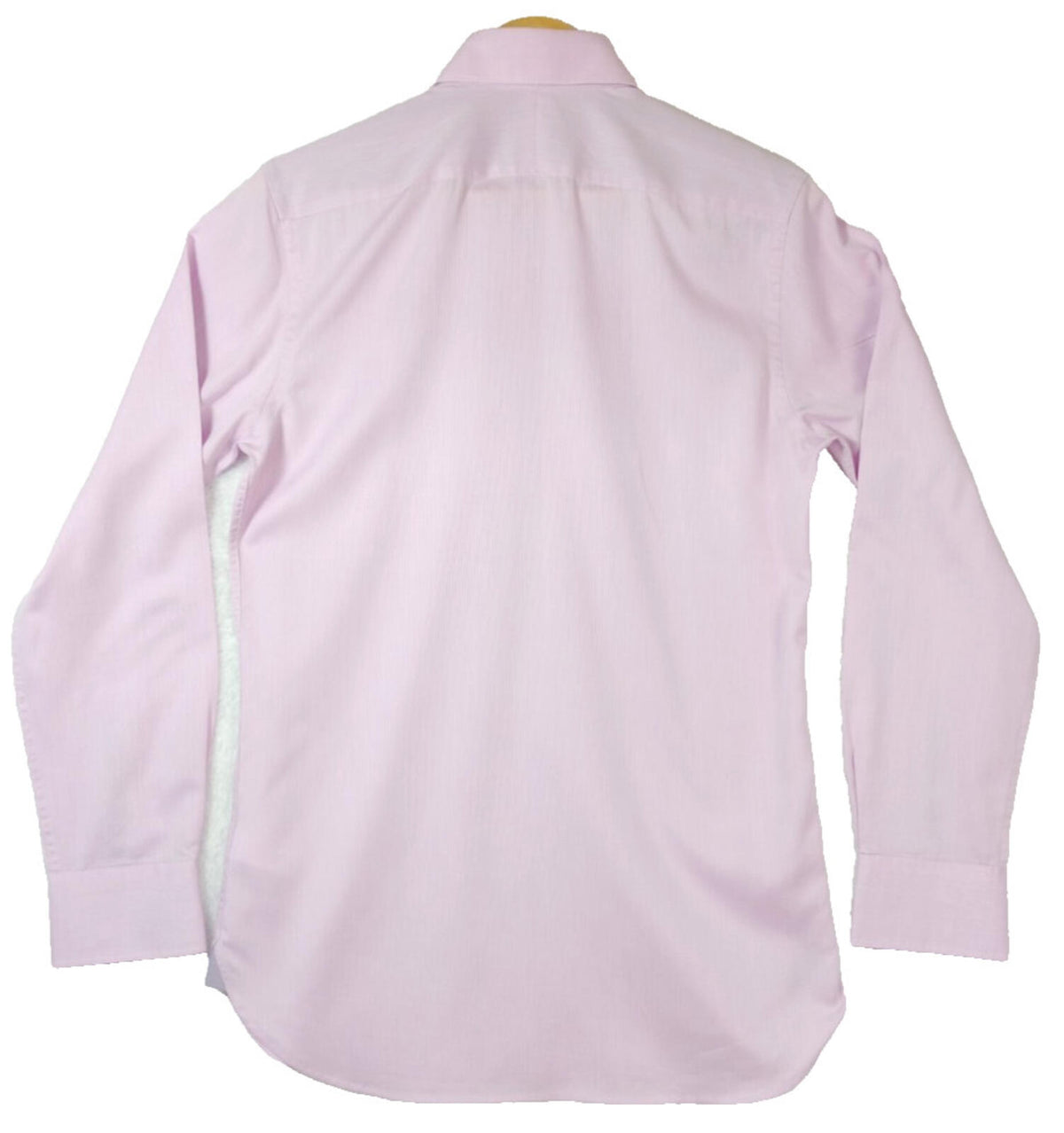 St George By Duffer Shirt Men's UK Size S Pink Stripe 100% Cotton Slim Fit