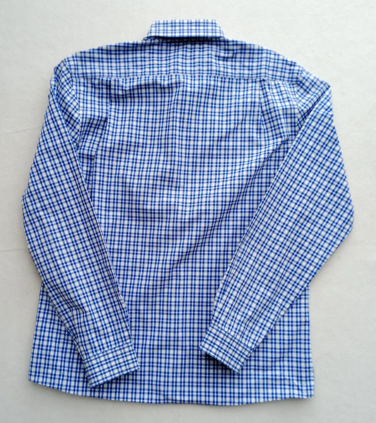 Tommy Hilfiger Shirt Men's UK Size M Blue Check Long Sleeve Pockets