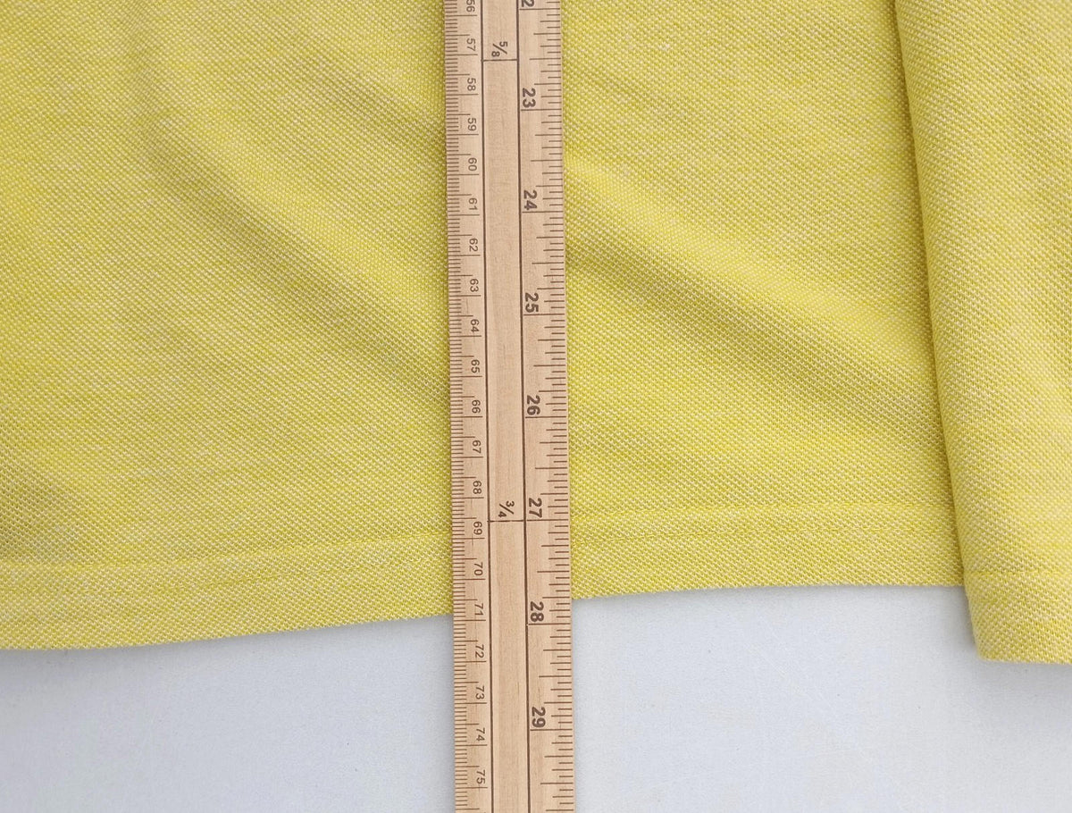 Hugo Boss Polo Shirt Men's UK Size L Yellow Short Sleeve 100% Cotton Easy Care