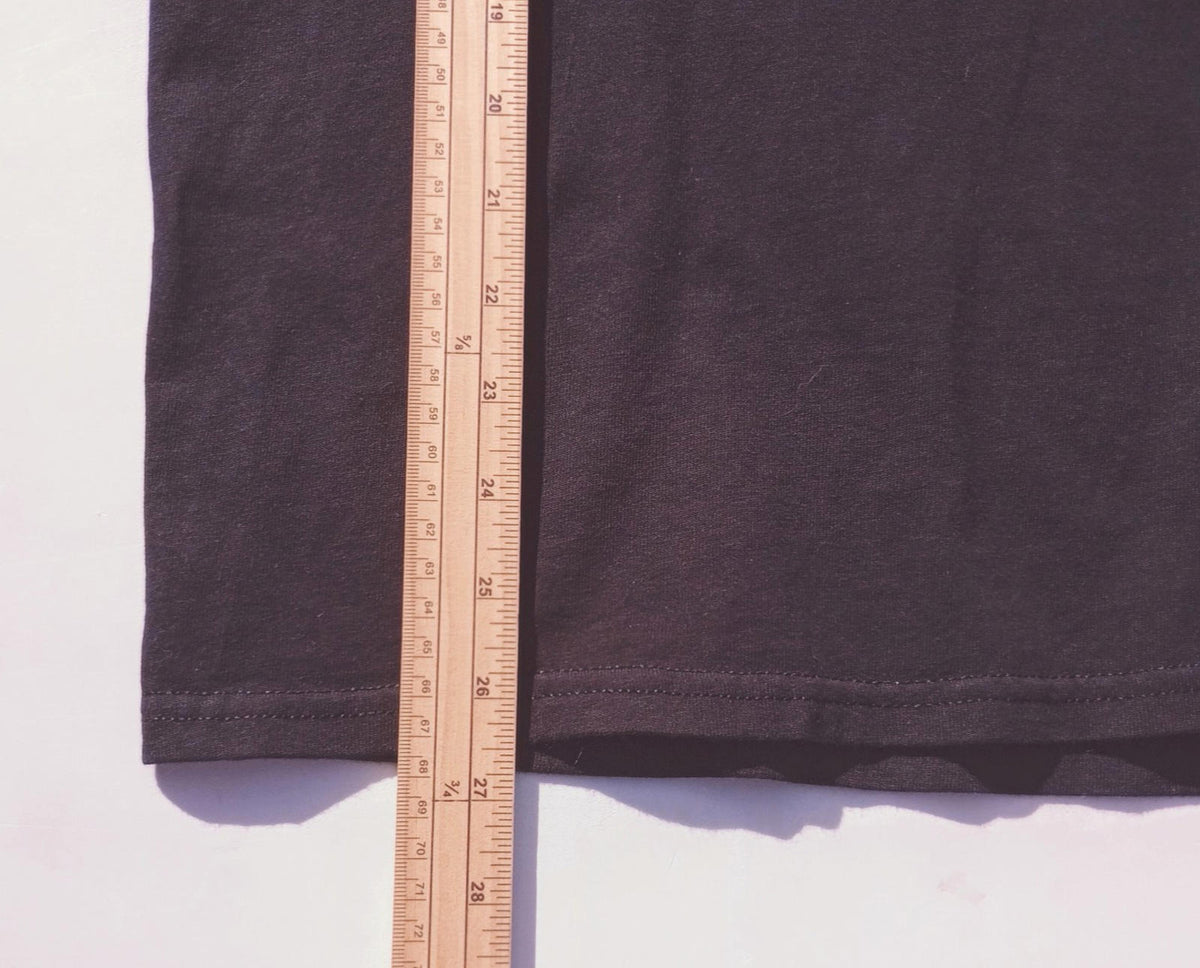Gildan Black BuzzFit Gym T-Shirt Men's UK Size S Black Crew Neck Print 100% Heavy Cotton