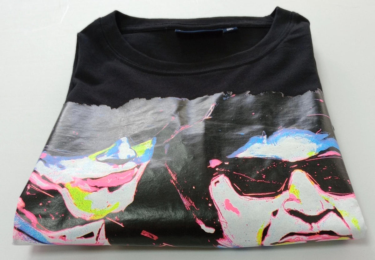 Bigteeshirt.co.uk Black Blues Brothers Graphic Print T-Shirt Tall Men's UK Size 3XL Black 100% Cotton