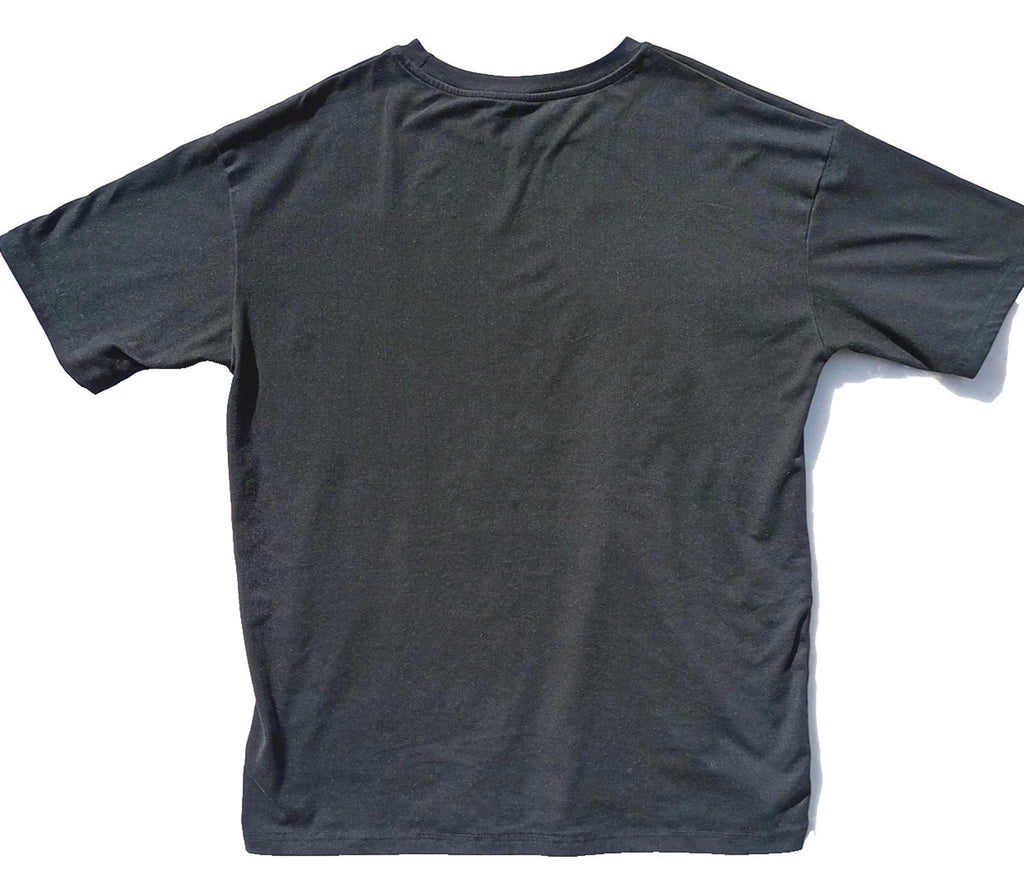 SHEIN Black California Graphic Print T-Shirt Men's UK Size S Black Crew Neck 100% Cotton