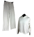 H&M Gray H&M Joggers Co Ord Set Women's UK Size XS Jersey Hoodie Jog Pants Light Grey