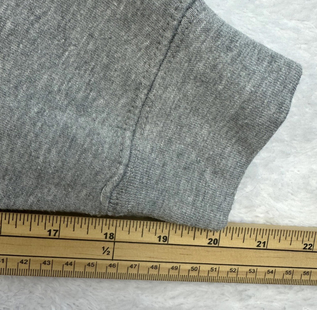 Pennant Gray Devils Softball Hoodie Men's UK Size M Grey Hooded Jersey Pocket Drawstring