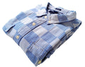 Tommy Hilfiger Men's UK Size 2XL Blue Check Long Sleeve Pockets Easy Care