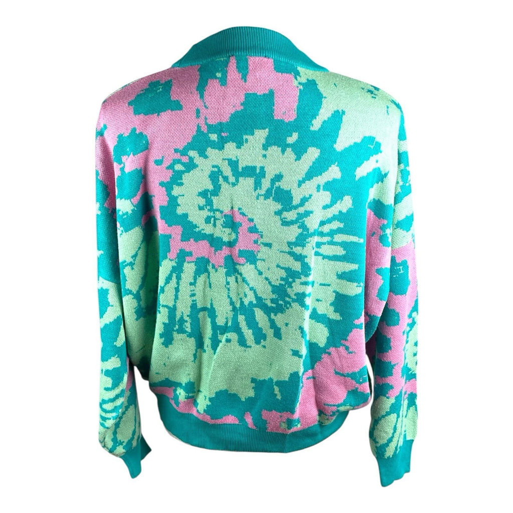 Boohoo Tie Dye Jumper Relaxed Fit Women's UK Size M
