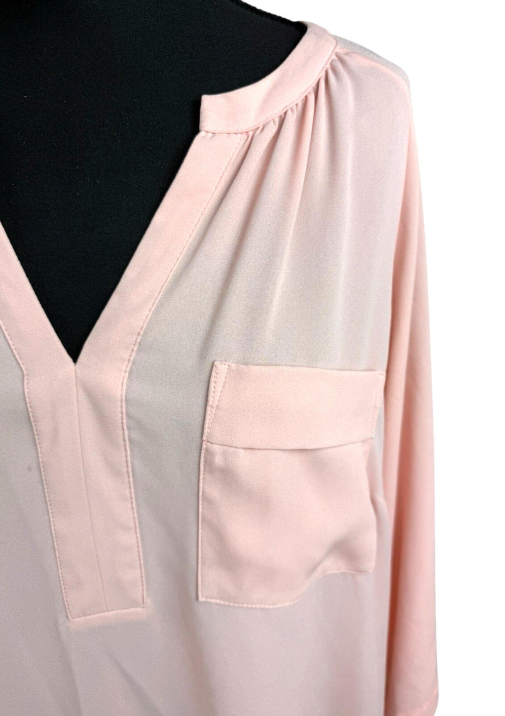 Principles by Ben De Lisi Blouse Top Women's UK Size 16 3/4 Sleeve Pale Pink