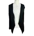 H&M Black Thin Cardigan Open Front Women's UK Size XS