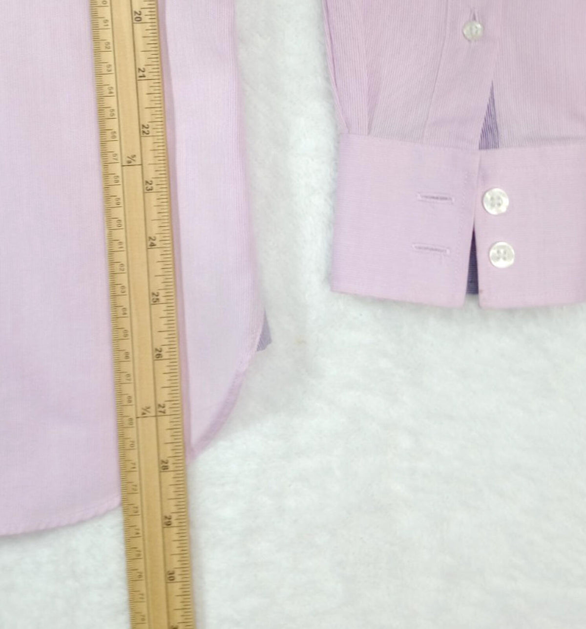 St George By Duffer Shirt Men's UK Size S Pink Stripe 100% Cotton Slim Fit
