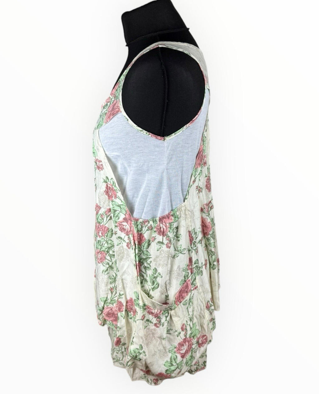 Apricot Pinafore Dress