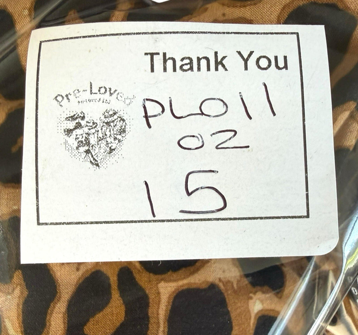 H&M Brown H&M Leopard Print Blouse Women's UK Size XS Relaxed Fit Puff-Sleeved Lightweight