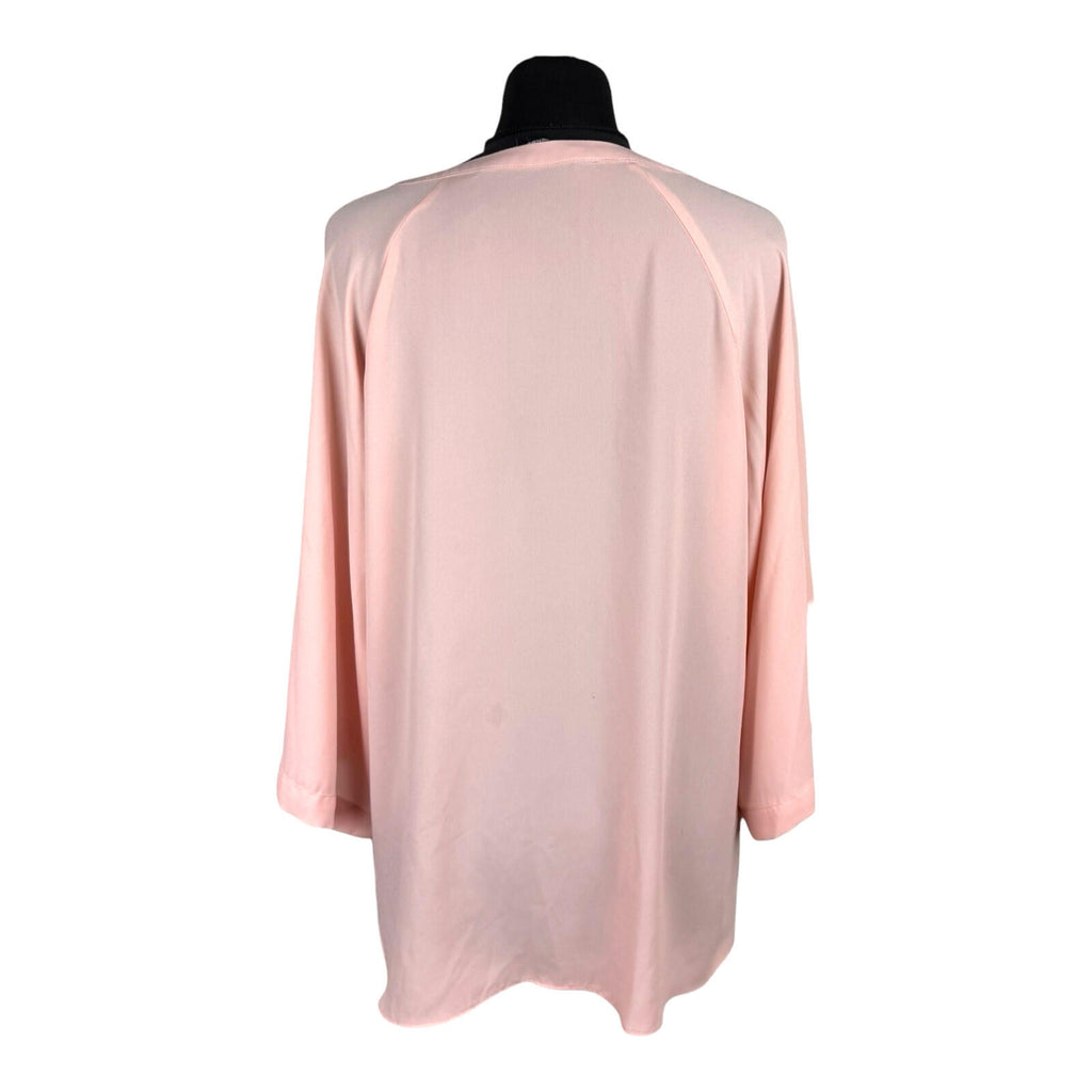Principles by Ben De Lisi Blouse Top Women's UK Size 16 3/4 Sleeve Pale Pink