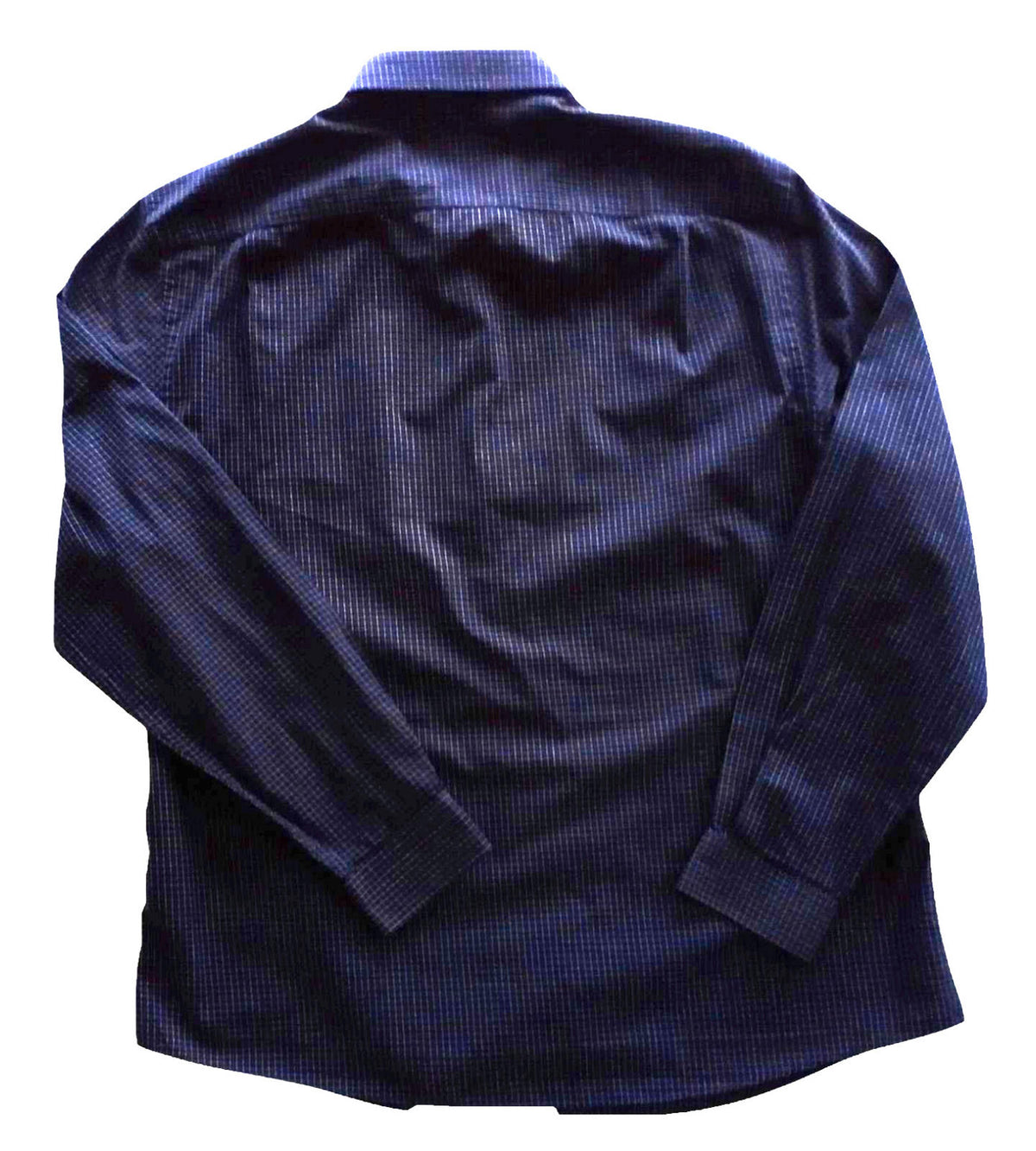 George Shirt Men's UK Size 3XL Long Sleeve Black Check Cotton Blend