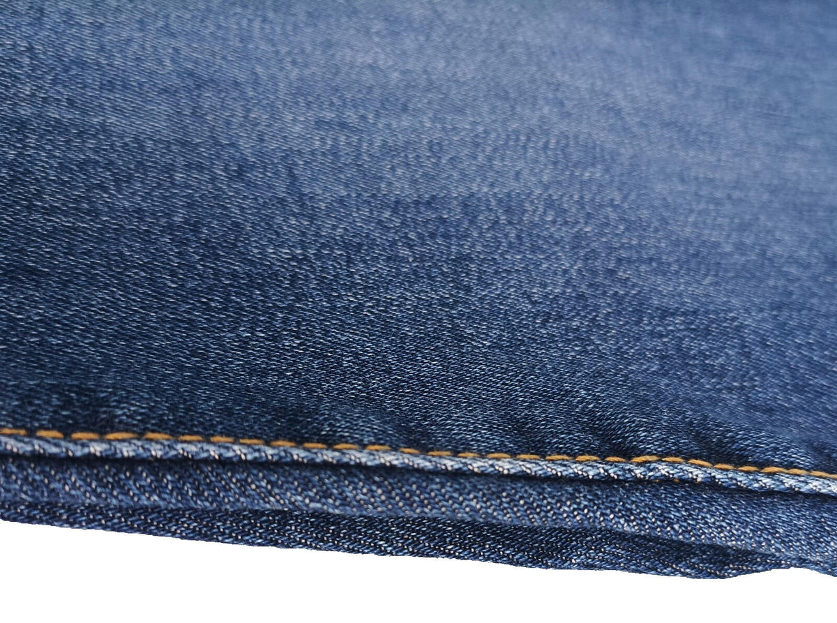 Easy Navy Easy Jeans Men's UK Size W28 L29 Blue 5 Pocket Cotton Rich Denim Zip Front