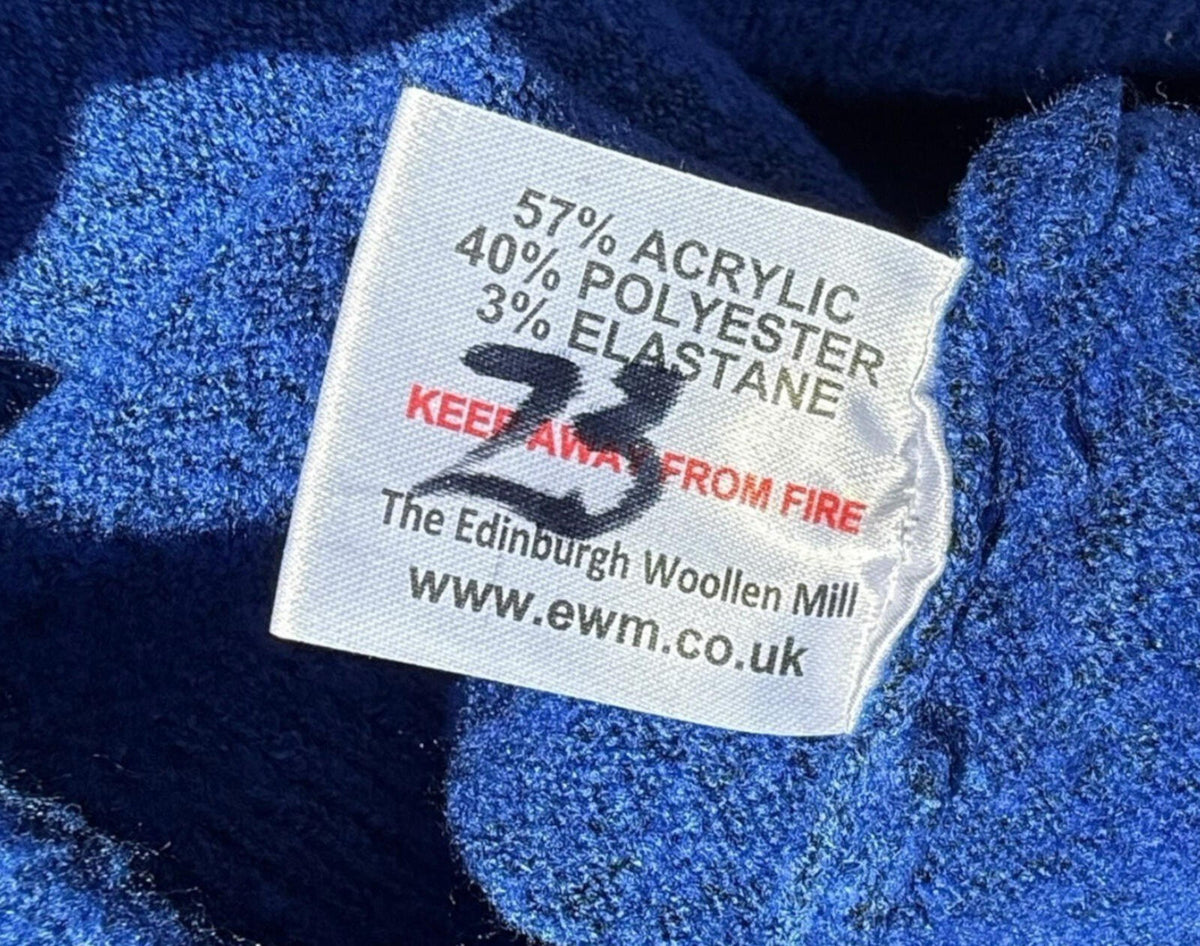 Honor Millburn Bright Blue Knit Jumper Diamante Accents Women’s UK Size M 14-16