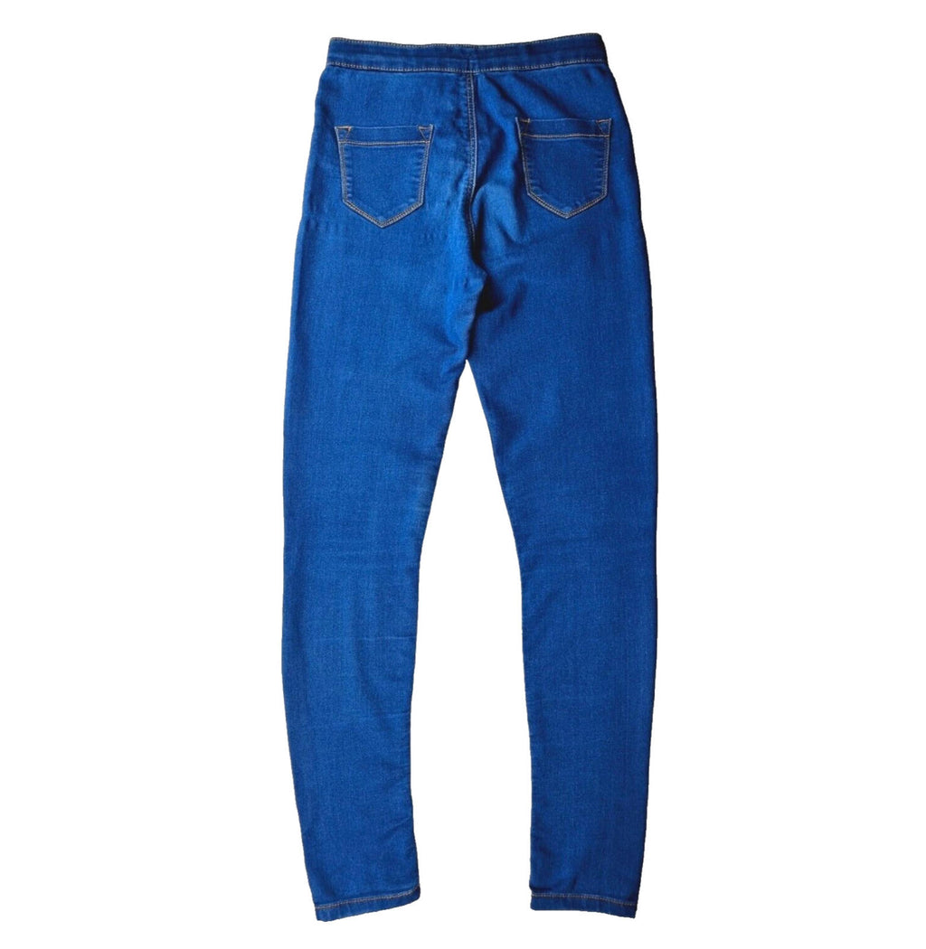 Candy Couture Blue Candy Couture Jeans Junior Girls W26 L28 Blue Cotton Stretch Denim Leggings