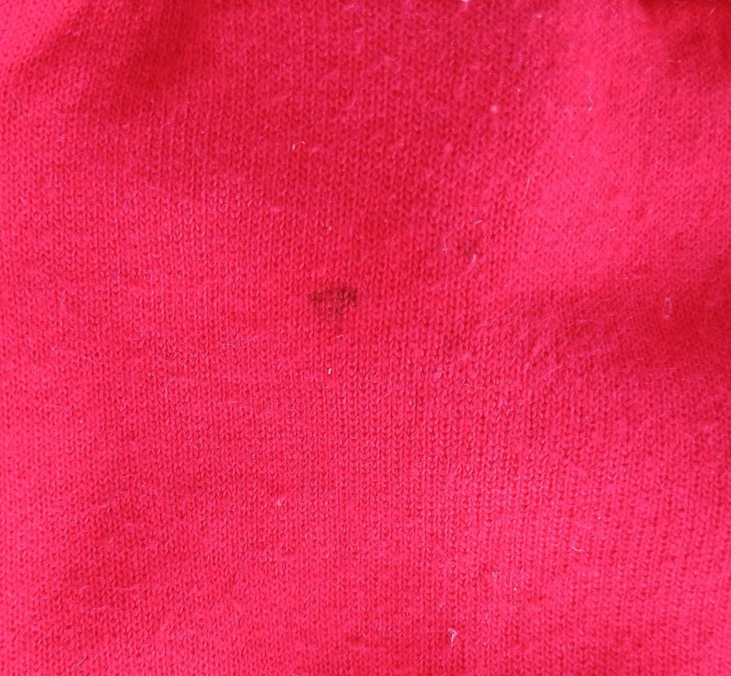 Port & Company Red MLB Baseball Hoodie Men's UK Size M Red Jersey Hooded Pockets Los Angeles Angels