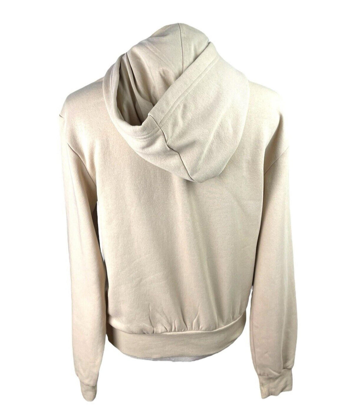 Divided Beige Basic Jersey Hoodie Relaxed Fit Women's UK Size XS