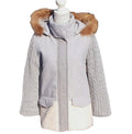 FLORYDAY Coat Jacket Knit Sleeve Women's UK Size 12