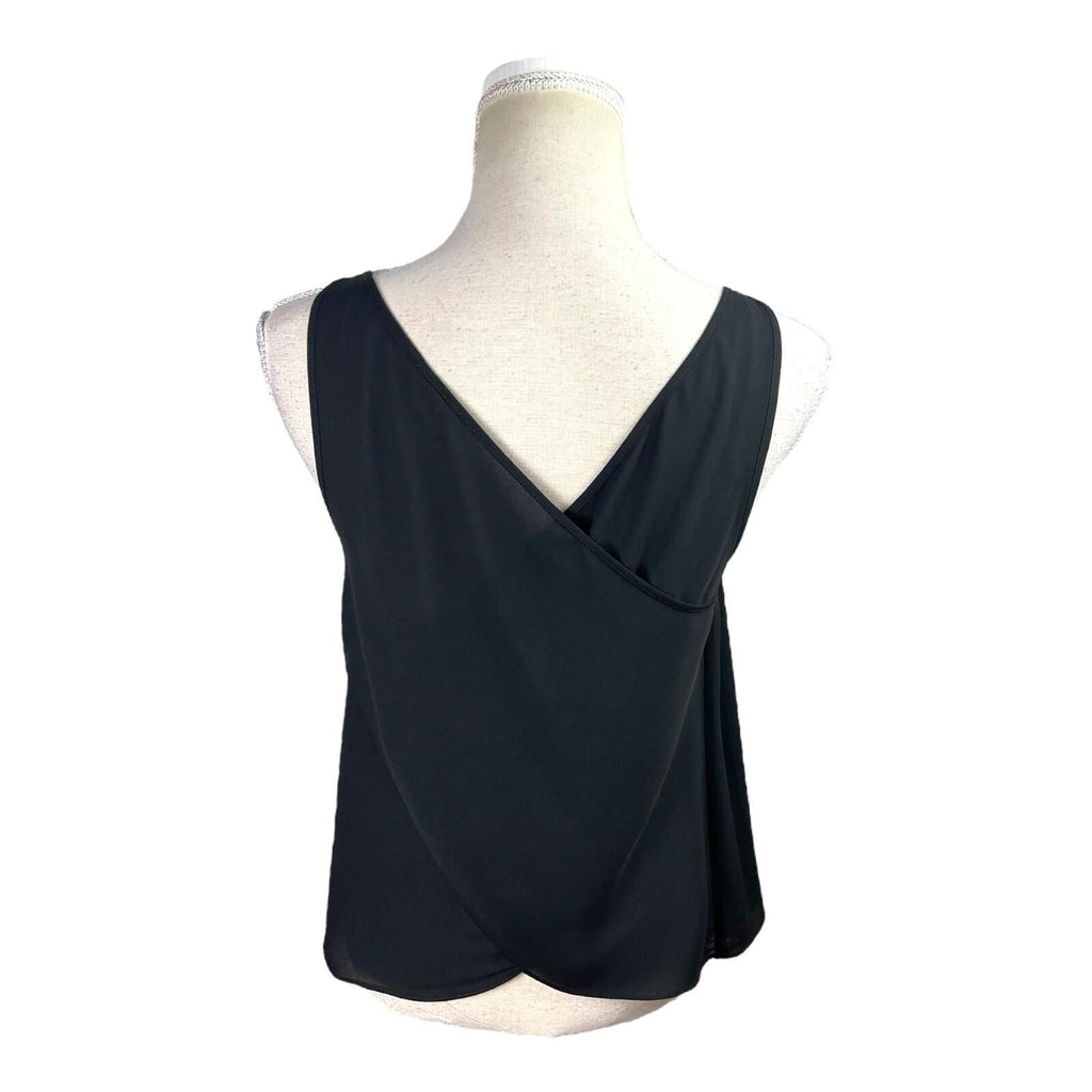 River Island Black Lightweight Vest Top Women's UK Size 12