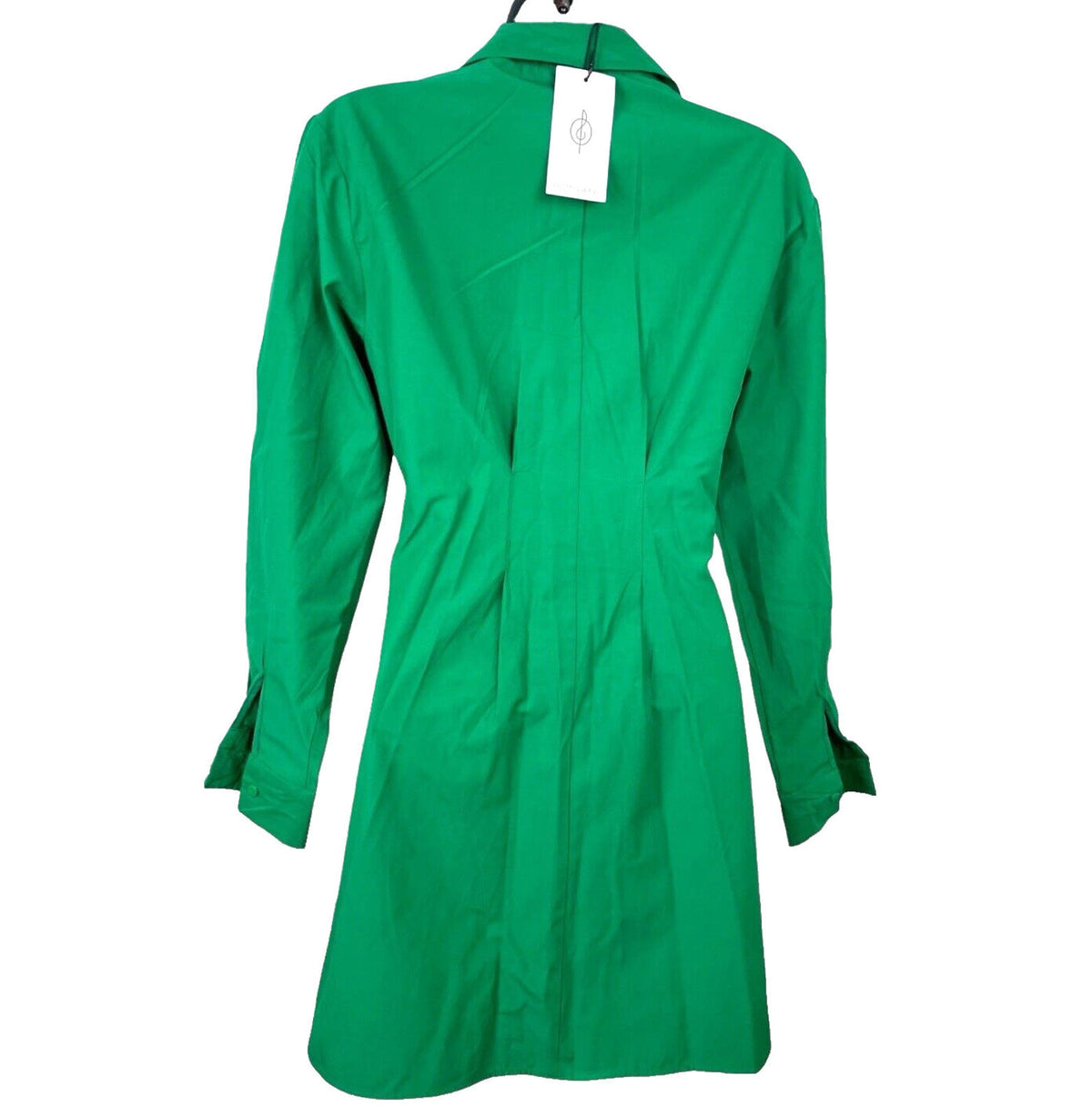 Stradivarius Shirt Dress Green Corset Detail Summer Women’s UK Size XS