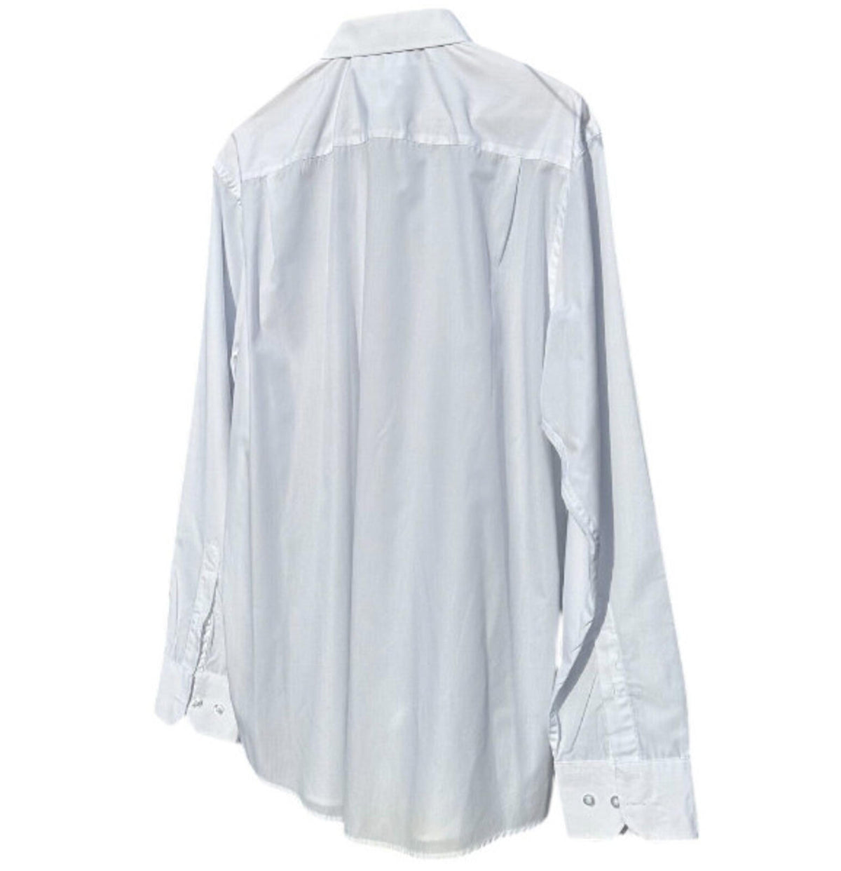 F&F White Shirt Long Sleeve Men's UK Size 2XL 46" Chest 17" Collar