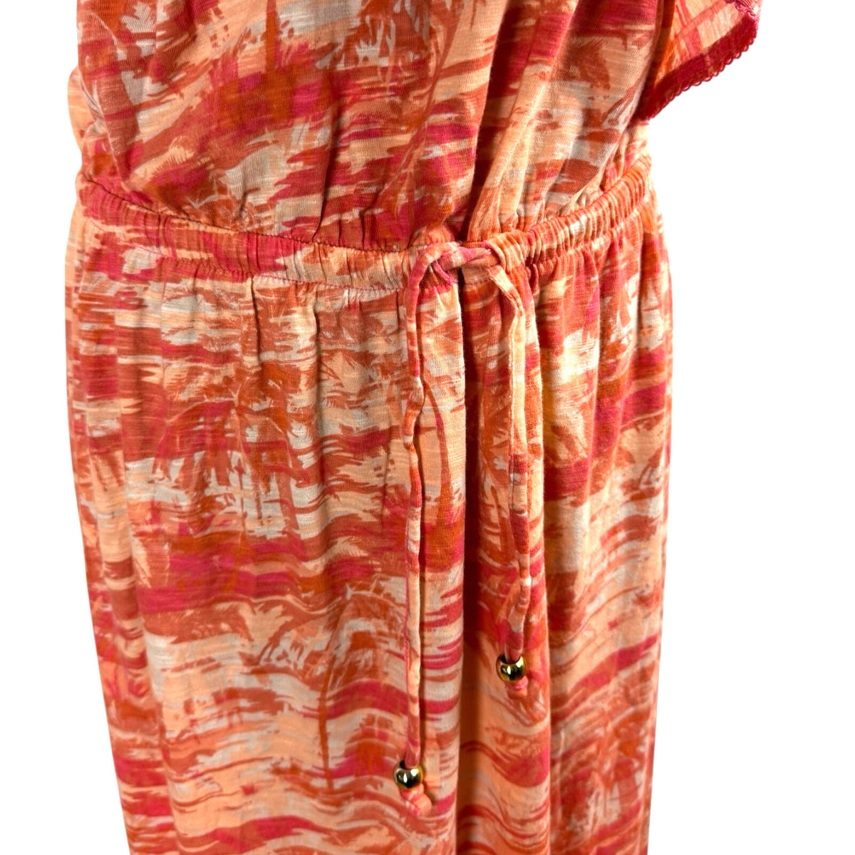 Next Strapless One Shoulder Maxi Dress Women’s UK Size 16 Orange