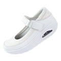 Git Up White Nurse Shoes Adjustable Strap Women's UK Size 9.5