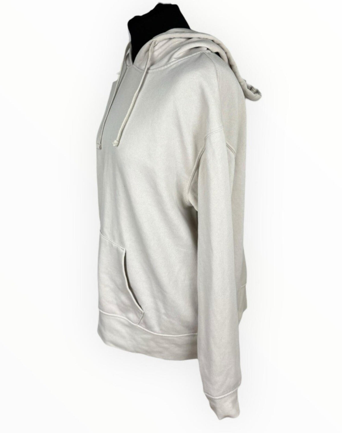 Primark Hoodie Women's UK Size M Fleece Lined Long Sleeve Jersey Beige
