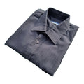Tom Hagan Shirt Short Sleeve Men's UK Size XL Black Striped 46" Chest