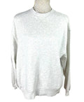Divided Light Grey Oversized Sweater Crew Neck Fleece Lined Women's UK Size XXS