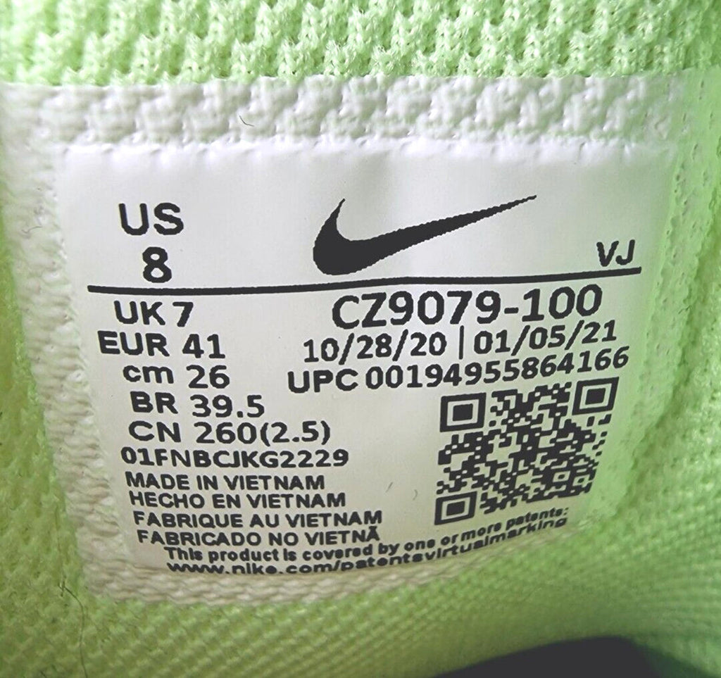 Nike Trainers Free Run Trail Premium Running Women's UK Size 7 White & Green